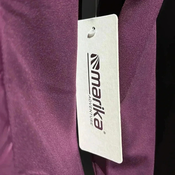 Marika Revive Drywik Finish jacket, zip front, thumb holes,quilted puffer panel - Picture 11 of 14